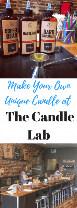 Make Your Own Unique Candle at The Candle Lab