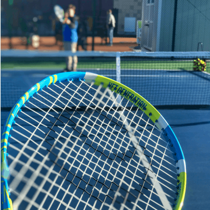 play tennis at the Sports Legends Experience 