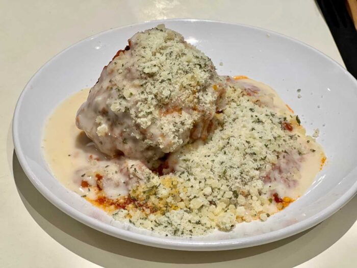 crawfish meatball at Drago’s Seafood Restaurant