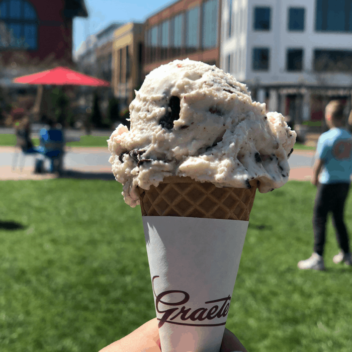 Bourbon pecan chip from Graeters at Liberty Center