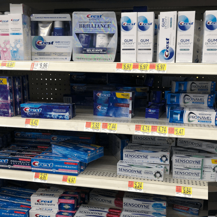 Crest Gum Detoxify at Walmart