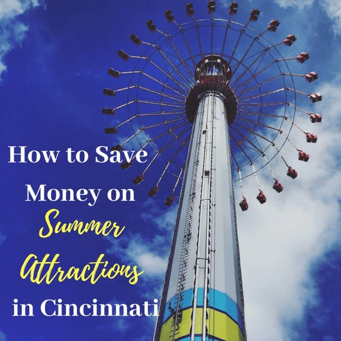 The WindSeeker swing ride at Kings Island, a popular summer attraction near Cincinnati.