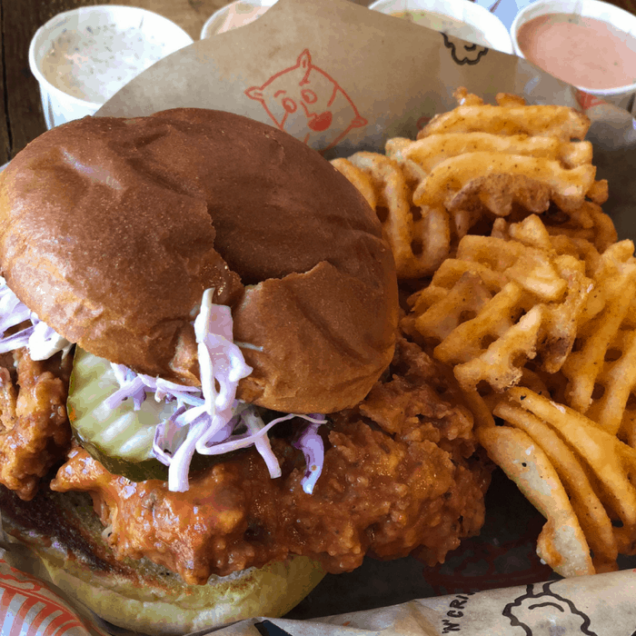 Chicken Sandwich from Billy Ds Fried Chicken at NC Zoo