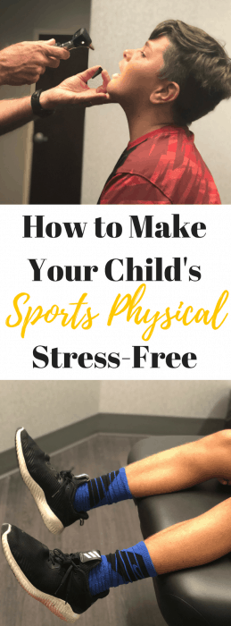 How to Make Your Childs Sports Physical Stress Free 2