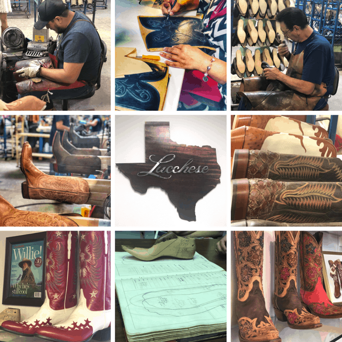 Lucchese Boot Factory Tour in El Paso