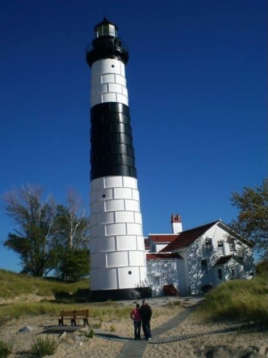 The Big Sable Point Lighthouse at Ludington State Park