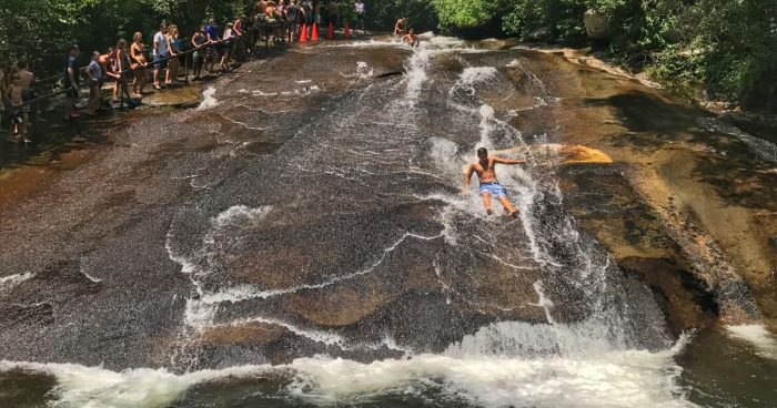 The Natural Waterslide in North Carolina You Need to Visit