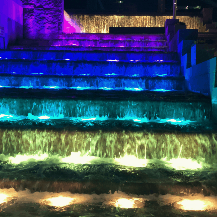 fountains at Smale Park