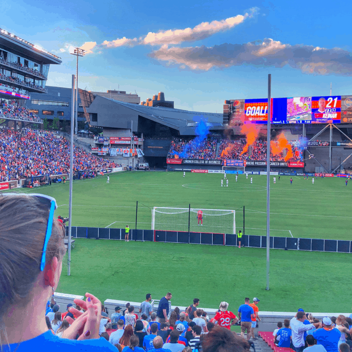 Fans at FC Cincy game