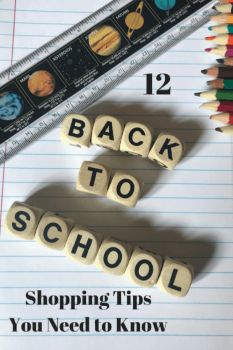 12 Back to School Shopping Tips You Need To Know