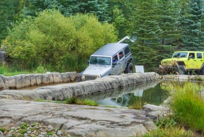 Jeep off-road experience at Nemacolin Woodlands Resort