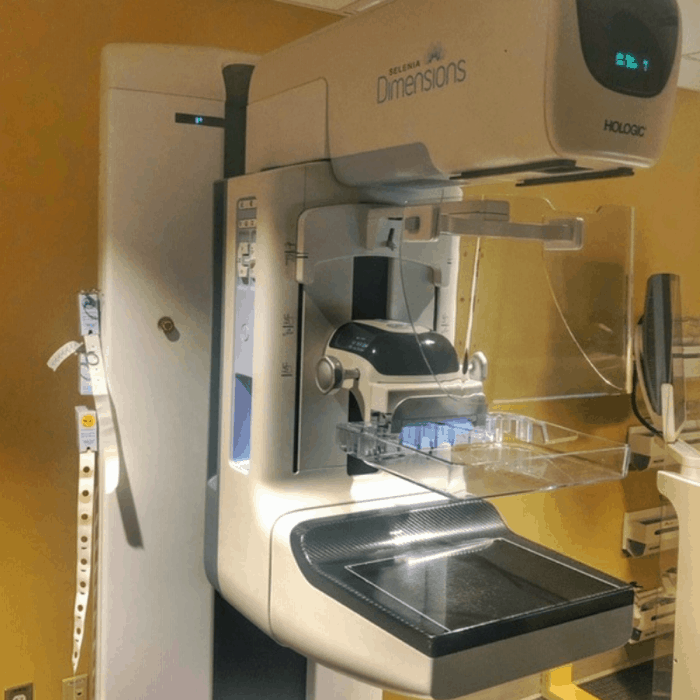 Mammogram machine