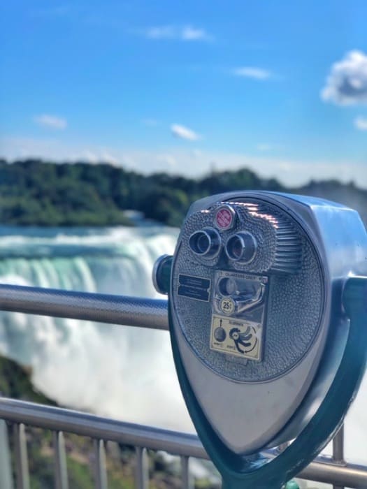view from maid of the mist observation tower