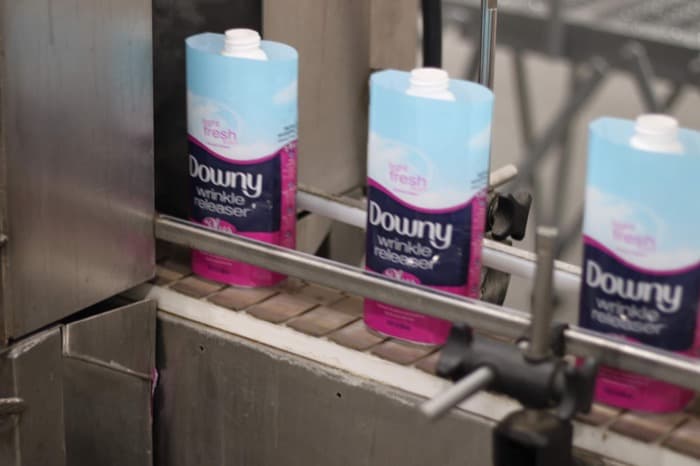Downy product on the line
