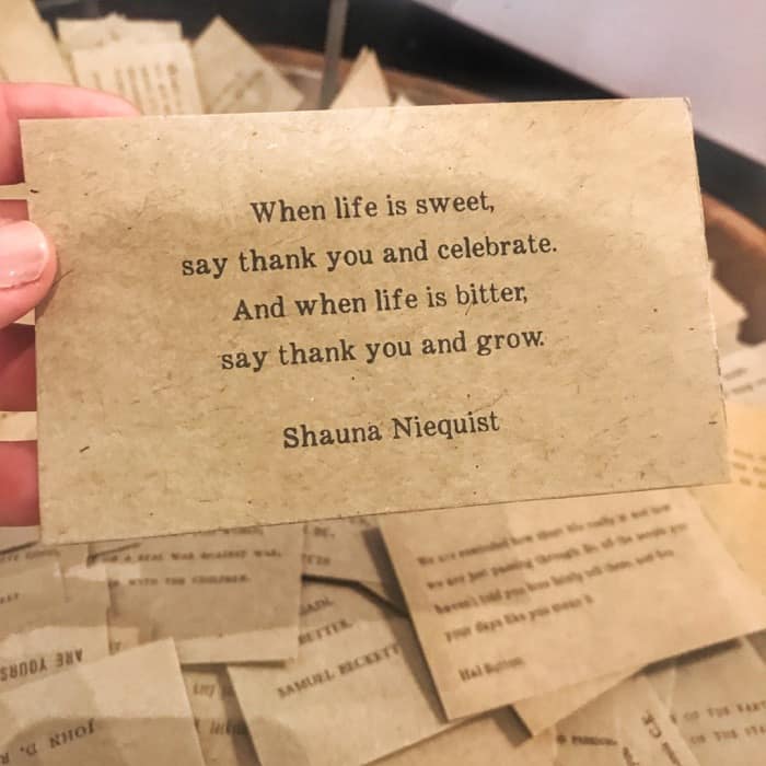 Gratitude quote