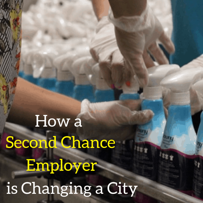 how a second chance employer is changing a city