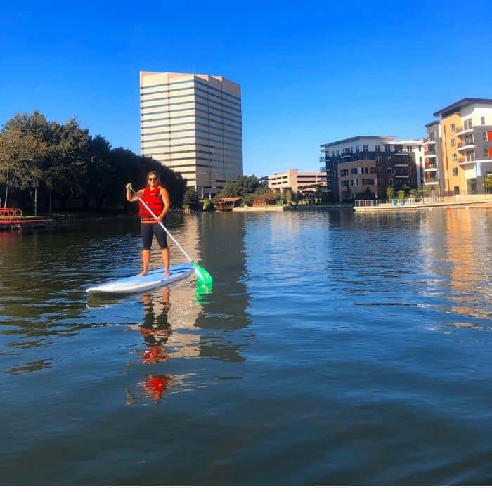 Stand up paddle Las Colinas