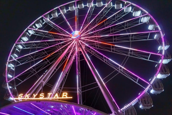 SkyStar largest mobile observation Wheel Cincinnati