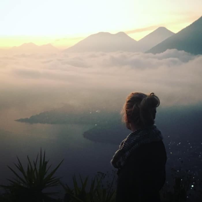 mountain view in Guatemala