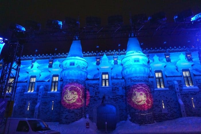 winter carnival in Quebec city