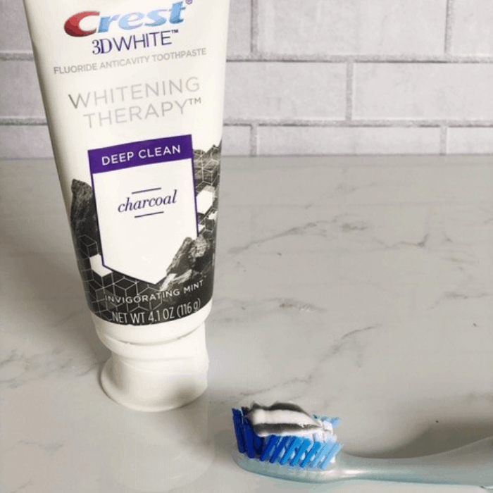 Crest 3d White Whitening Therapy Toothpaste with Charcoal