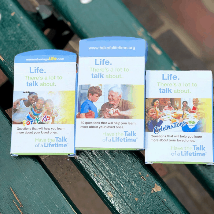 Have the talk of a lifetime cards