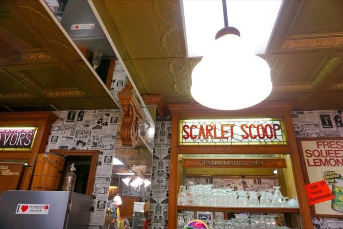 Scarlet Scoop Ice Cream Parlor in Houma LA