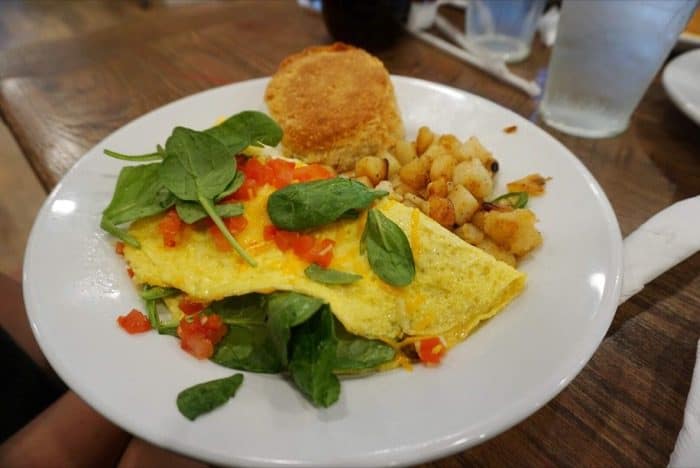 omelet The Frizzle Chicken Farmhouse Cafe