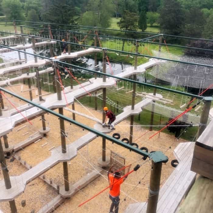 BigFoot Ropes Course in Wisconsin Dells