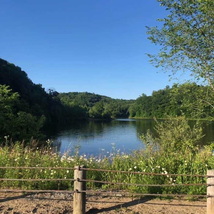 scenic view at Salt Fork State Park