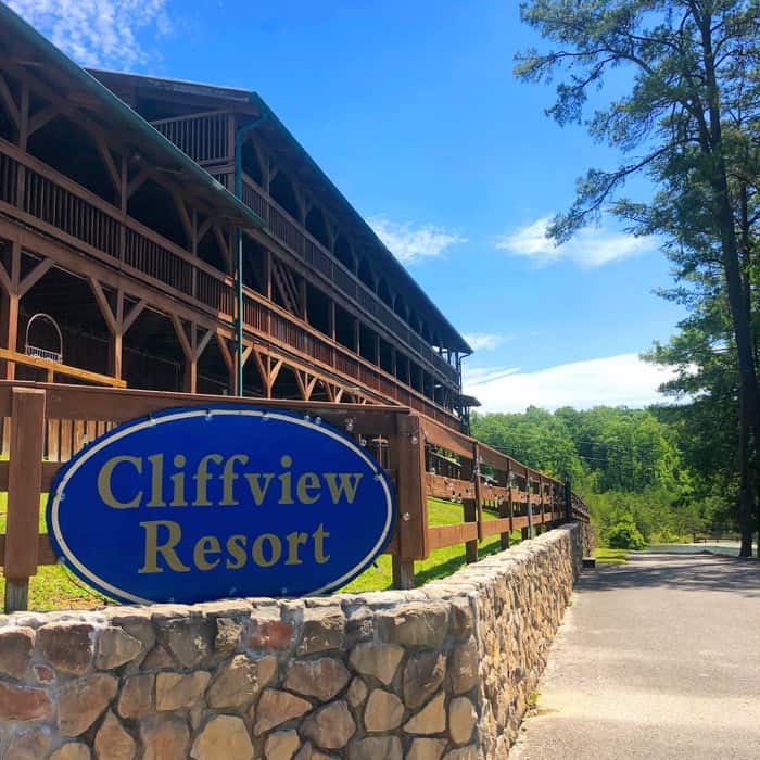 the Lodge at Cliffview Resort Red River Gorge