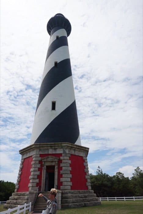 before tour Cape Hatteras Lighthouse 1