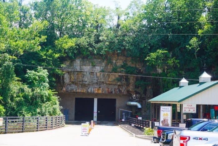 outside entrance to  Louisville Mega Cavern