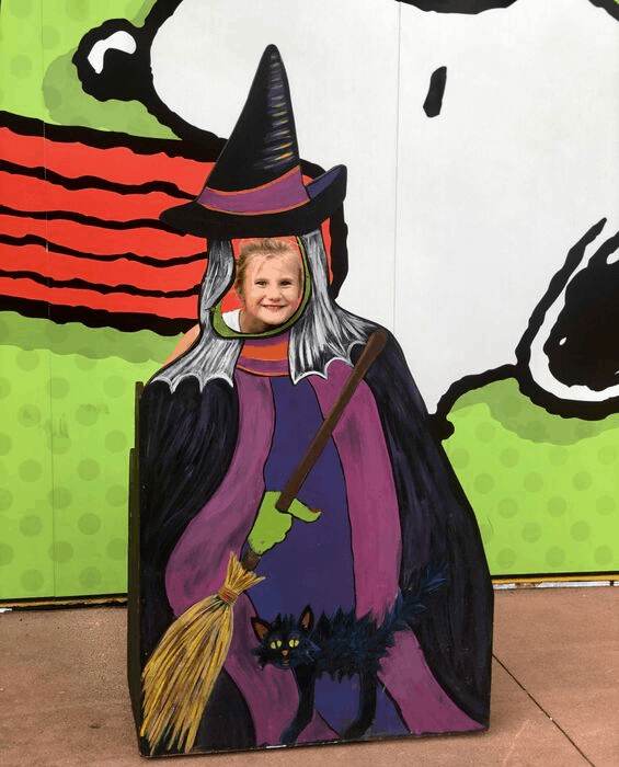 the Great pumpkin fest witch cut out Planet Snoopy e1570149806623