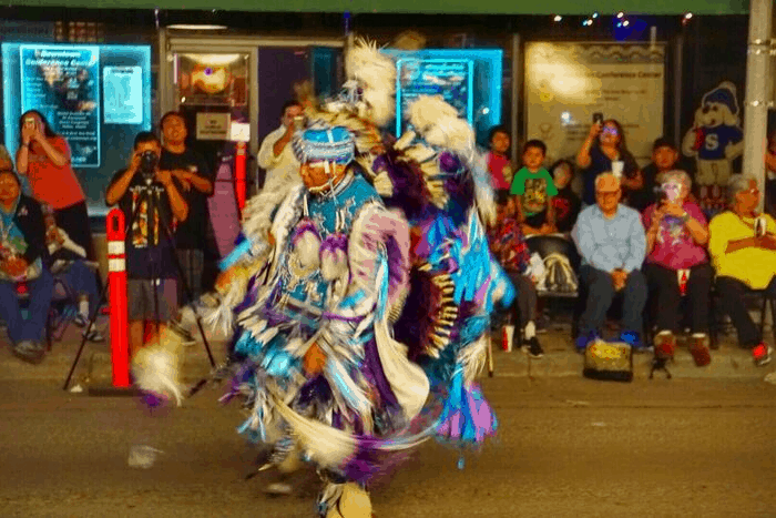the Inter Tribal Ceremonial parade downtown Gallup New Mexico e1569118020601