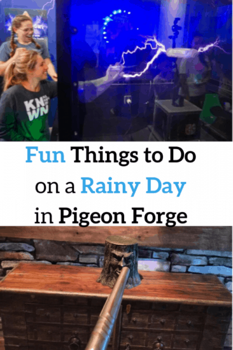 Fun Things to Do on a Rainy Day in Pigeon Forge