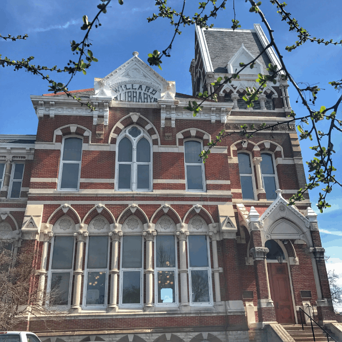 Willard Library in Evansville Indiana