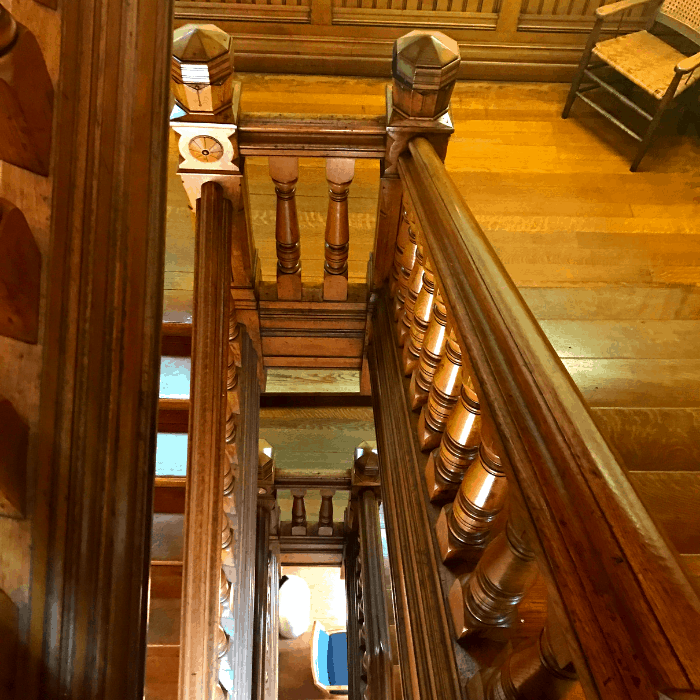 Willard Library stairs