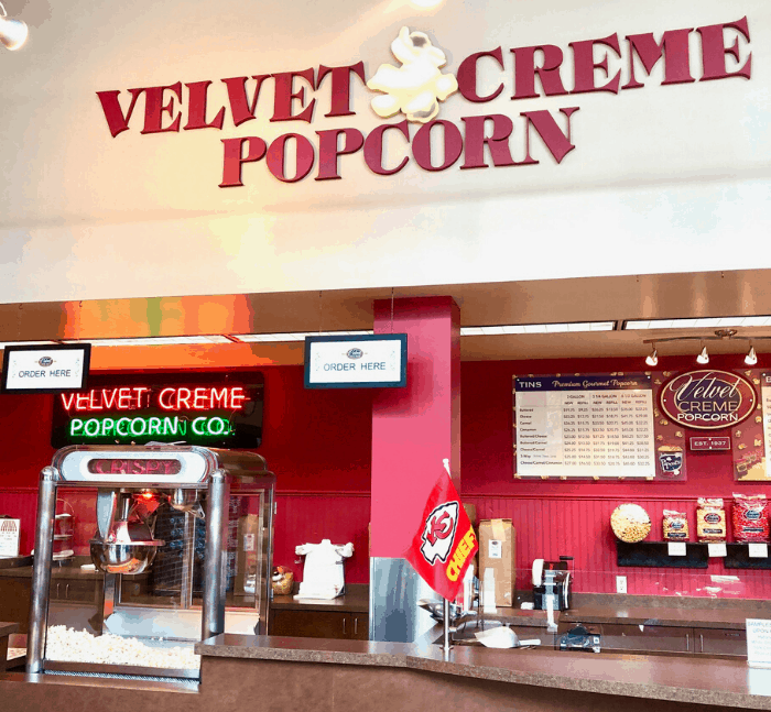 Velvet Creme Popcorn in Kansas City Kansas