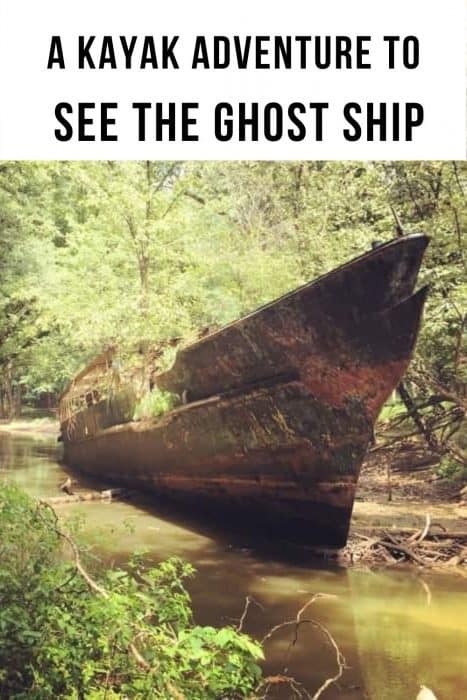 A Kayak Adventure to See the Ghost Ship
