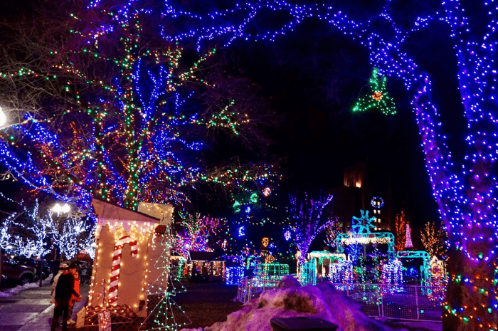 Christmas Village in Ogden Utah
