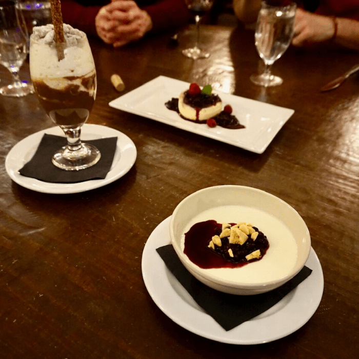 desserts at Honeycomb Grill at Solitude Mountain 1