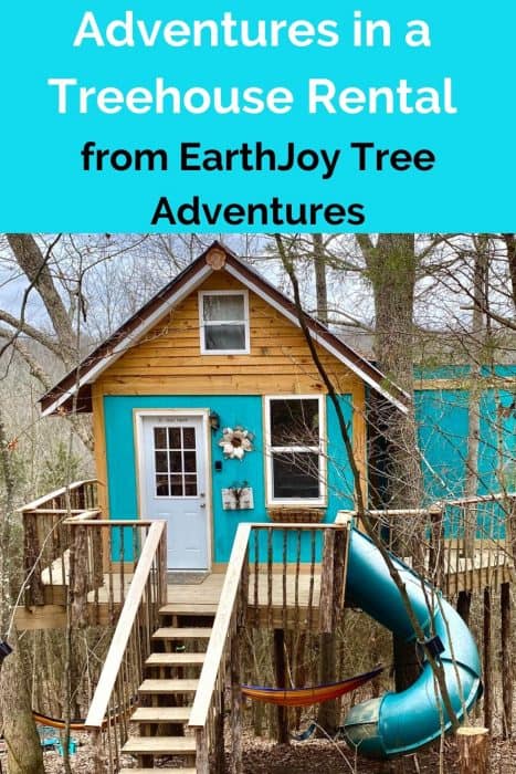 Adventures in a Treehouse Rental from EarthJoy Tree Adventures