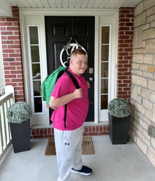 student with Down Syndrome