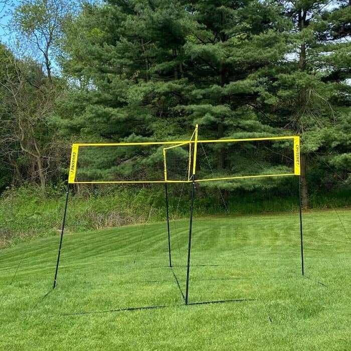Crossnet Game 4 square volleyball net