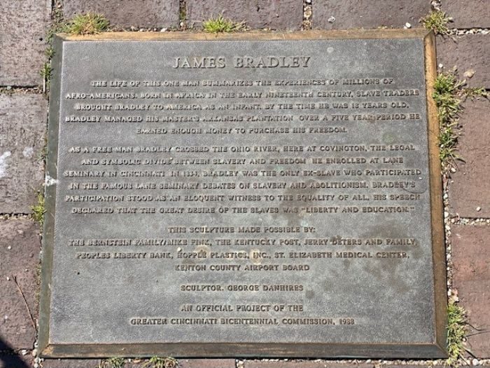 James Bradley Riverwalk Statue Tour