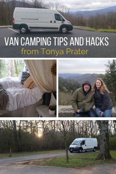 Van Camping Tips and Hacks From Tonya Prater
