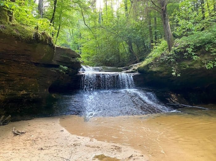 Creation Falls at Red River Gorge in Kentucky e1592268848186