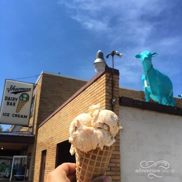 Sherman Dairy Bar Ice Cream in South Haven
