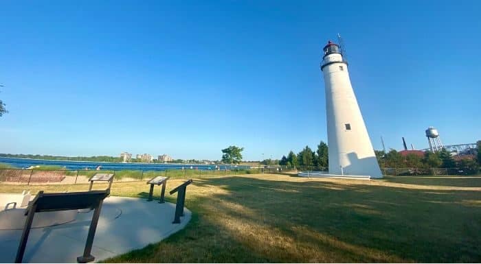 Lighthouse Park in Port Huron Michigan
